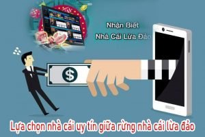 Lựa chọn nhà cái uy tín giữa rừng nhà cái lừa đảo