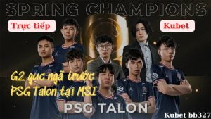 G2 gục ngã trước PSG Talon tại MSI